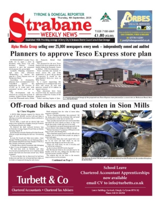 Strabane Weekly News